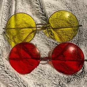 Vintage circle shades